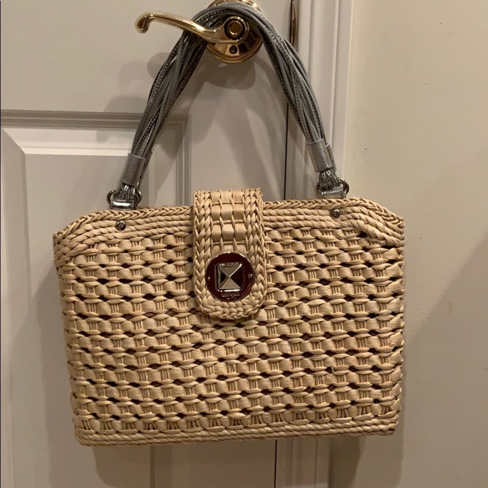 Kate Spade straw bag